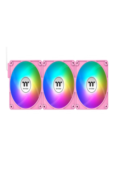 Thermaltake CT120 EX Omvänd Fläkt Rosa 3-pack - CL-F225-PL12PK-A