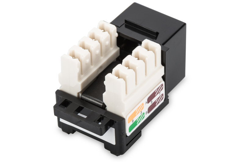 DIGITUS CAT5e RJ45 Keystone Black - DN-93501