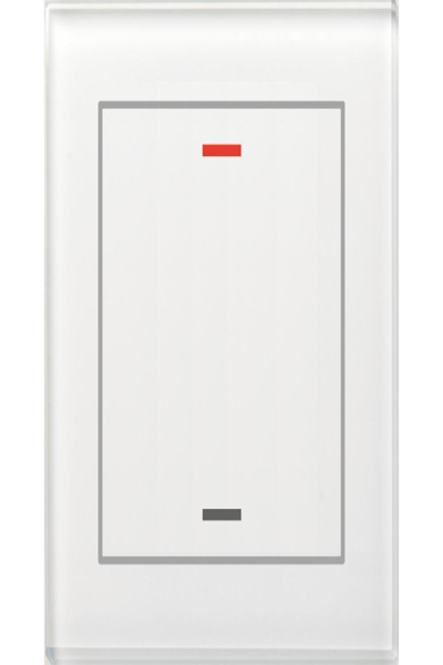 Bouton en verre MDT II Lumière 1 fois RGB-W blanc neutre BE-GTL10W.01