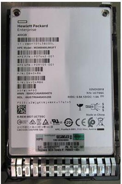 Disque SSD HPE 400 Go SFF SAS MU SC DS (SAS)