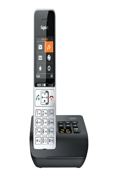 Gigaset Comfort 500A Silver Black Phone - S30852-H3023-B101