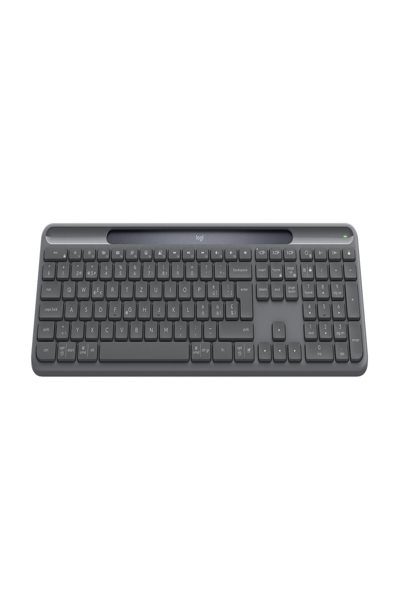 Logitech Slim Solar+ for Business - Graphite - CH - Keyboard - QWERTZ - 920-013772