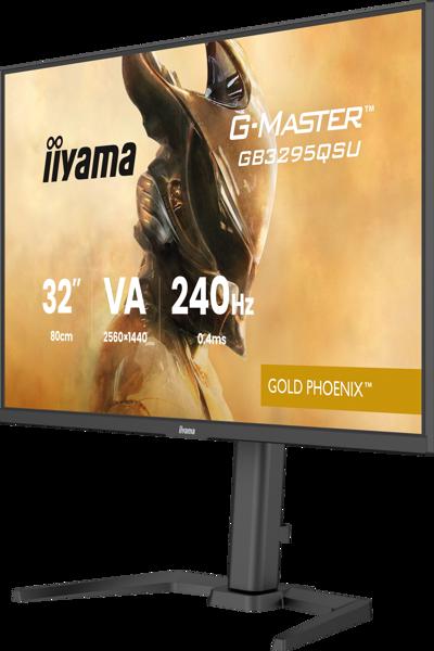 Iiyama GB3295QSU-B1 Gaming Monitor 32" TFT G-Master Flat Screen - GB3295QSU-B1