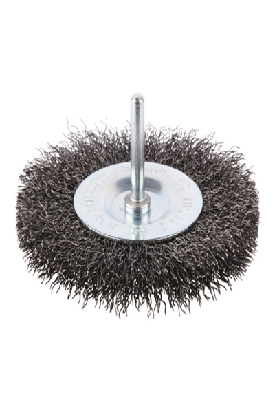 Brosse métallique circulaire Makita pour la peinture, la rouille et les bords soudés