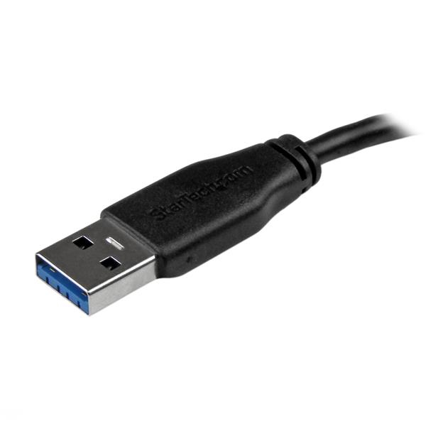StarTech Slim Micro USB 3.0 Cable M/M 3m - USB3AUB3MS