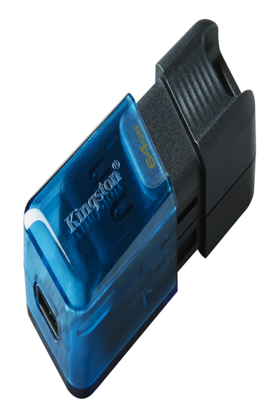 DataTraveler 80 USB-C 64GB - Kingston 3.2 Gen1 200MB/s