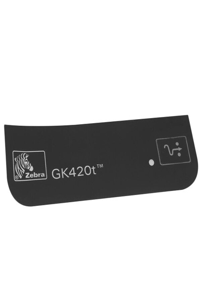 Zebra Nameplate - for GX Series GX420t - 105934-063