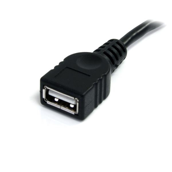StarTech 6ft Black USB 2.0 Extension Cable A to A - USBEXTAA6BK