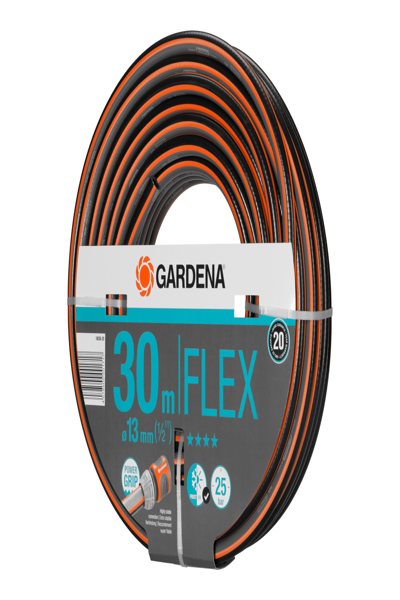 Gardena 18036 30m Above Ground Hose Black Orange - 18036-20