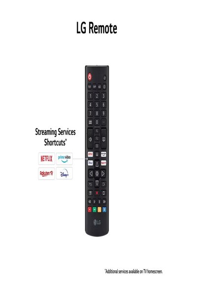 Téléviseur intelligent LED UHD 4K LG 43UR78006LK 43"