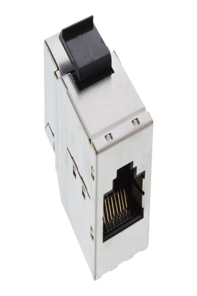 Module Keystone RJ45 en ligne femelle vers femelle SNAP-In Cat.6A STP