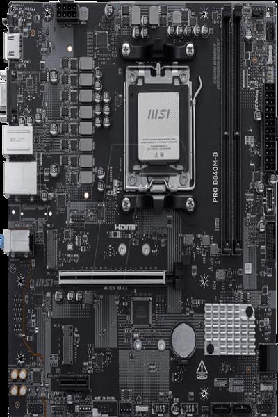 MSI 7E76-002R mATX Motherboard - AM5 - DDR5