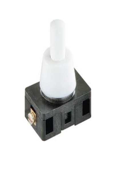 Bachmann 924.144, Pushbutton switch, 1P, Black, White, 250 V