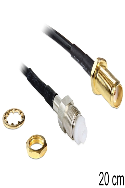 Delock Antenna cable - FME (F) to SMA (F) - 88586