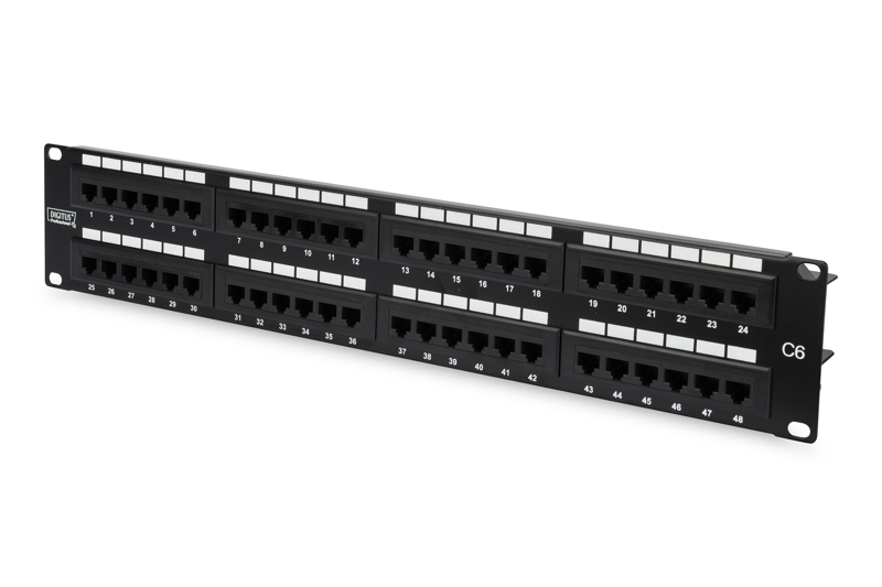 DIGITUS Patch Panel Cat6 48-Port - DN-91648U