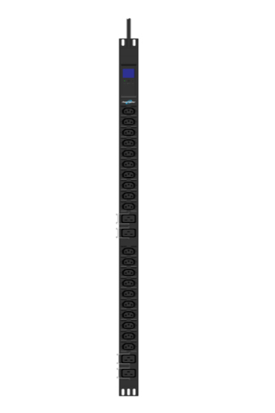 PowerWalker 10133031, Basic, 0U, Vertical, Noir, 24 prise(s) CA, coupleur C13, coupleur C19