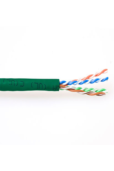 ACT CAT6 U/UTP stranded patch green 305 m - 305 m - Cat6 - Green