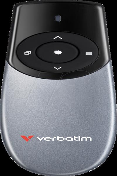 VERBATIM FOCUS WIRELESS PRESENTER WITH RED LASER POINTER - 32365