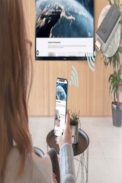 DIGITUS Click & Present Mini - Wireless Presentation System - DS-55319