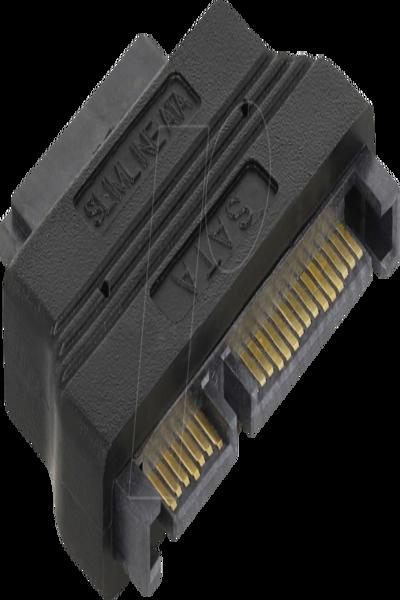 Delock Adapter SATA 22-pin hane > Slim SATA hona 13-pin - 65156