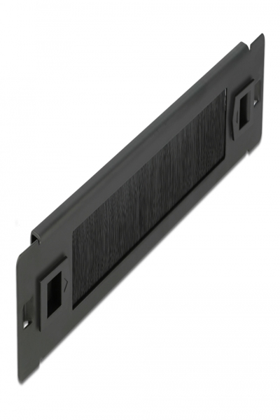 Delock Brush strip panel - rack mountable - 66343