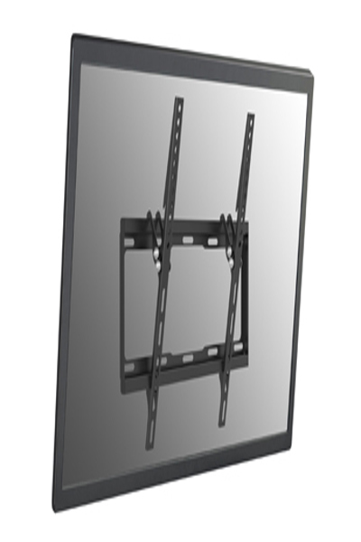 Support mural fixe Equip 650333 37"-75" - 94 cm (37") - 177,8 cm (70") - 200 x 200 mm - 600 x 400 mm - Acier inoxydable - Noir