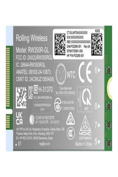 HP Wireless Cellular Modem 4G LTE Advanced Pro Network