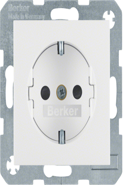 Hager 47231909 Type F Blanc