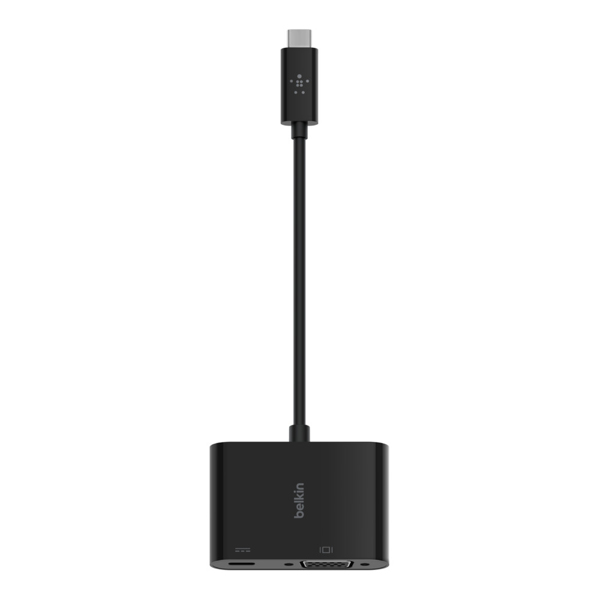 Belkin USB-C to VGA + Charging Adapter - AVC001BTBK