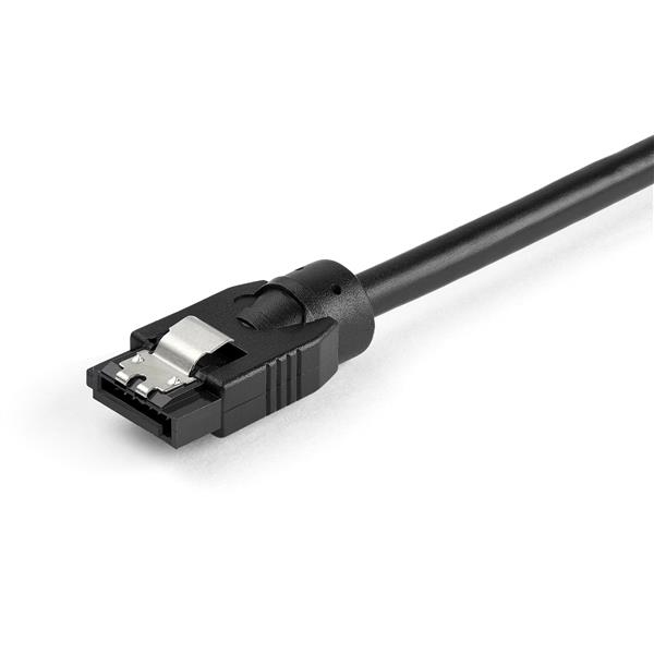 0.3 m Round SATA Cable - Latching Connectors - 6Gbs SATA Cable - SATA-Kabel - Serial ATA 150/300/600 - SATA (R) ( SATRD30CM ) - SATRD30CM