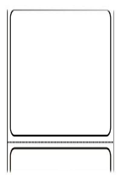 Zebra Z-Perform 1000D White Paper Direct Thermal Label - 3003970