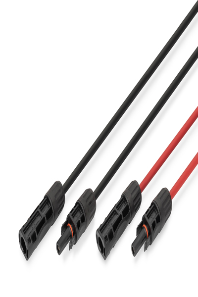 DIGITUS Solar cable extension 1 m 6 mmÂ² MC4 1500 V DC - DK-SCEC66-0010