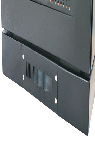 Intellinet 19" Plinth - 90 (h) x 800 (w) x 1000 (d) mm - Black - Rack plinth - Black - Steel - 48.3 cm (19") - 830 mm - 1100 mm - 712910