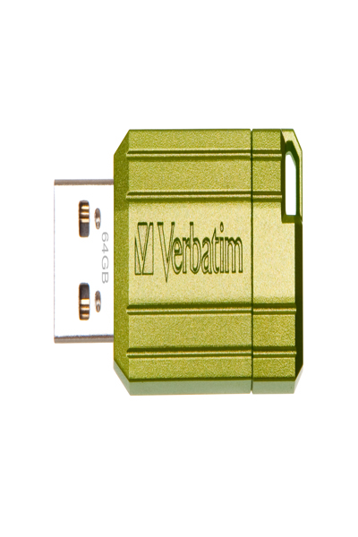 Verbatim Store n Go Pinstripe USB 2.0 Eukalyptusgrön 64 GB - 49964