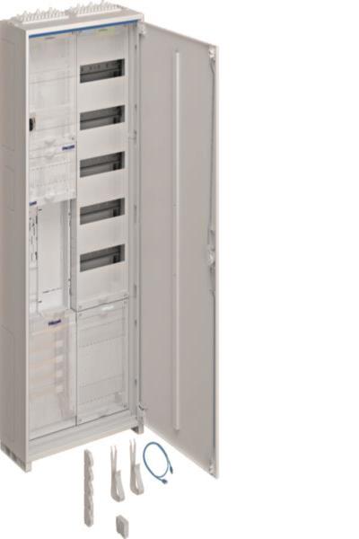 Coffret complet Hager ZB32SEH15LS 5 rangées eHZ 1100x550x205mm