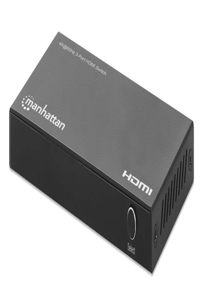 Manhattan 4K 60Hz HDMI-Switch - Switch - Amount of ports: