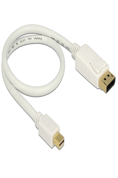 Delock DisplayPort-adapter - DisplayPort (hane) till Mini DisplayPort (hane) - 83985
