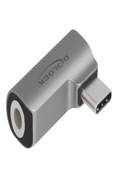 Delock Audio adapter - 24 pin USB-C male to 3.5mm audio jack female - 64192