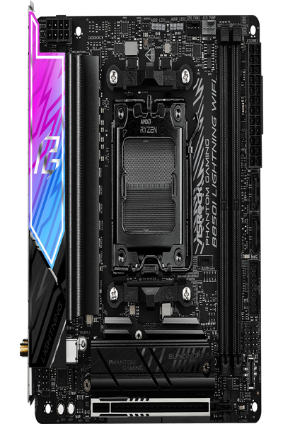 ASRock Phantom Gaming B850I LIGHTNING WIFI - 90-MXBQR0-A0UAYZ