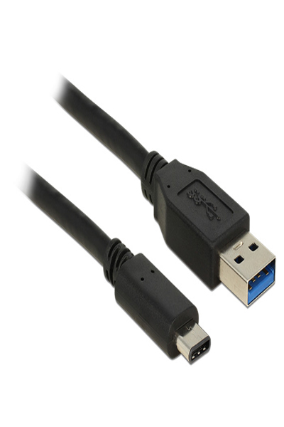 Delock USB cable - 24 pin USB-C (M) to USB Type A (M) - 83870