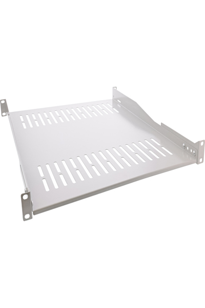 Étagère InLine 19" 550 mm 50 kg 1U RAL 7035 Gris