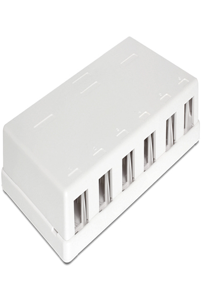 Delock Keystone ytmonterad låda - 86227