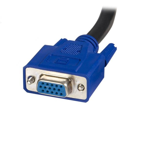 StarTech USB VGA KVM Cable 10ft - SVUSB2N1_10