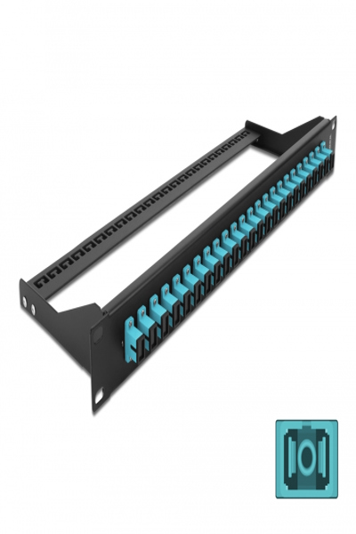 Delock Patch panel - rack mountable - 43383