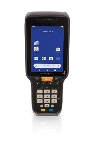 Datalogic Skorpio X5 - 10.9 cm (4.3") - 800 x 480 pixels - LCD - Multi-touch - Capacitive - Gorilla Glass