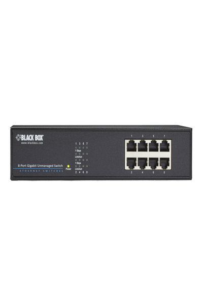 Black Box Gigabit Unmanaged Switch - LGB408A-R2