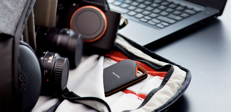 SanDisk Extreme PRO 2TB bärbar SSD - SDSSDE81-2T00-G25