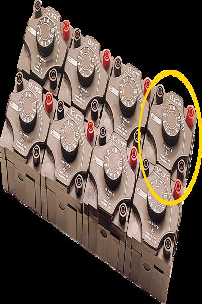 Chauvin Arnoux CHAU P03197524A - Widerstandsdekade 100 Ohm - 1 kOhm