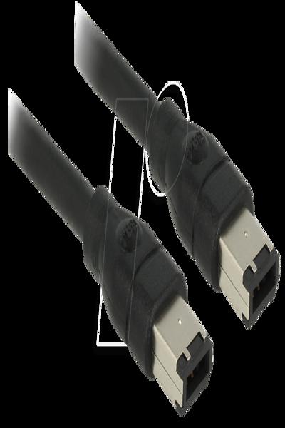 Delock IEEE 1394 cable - 6 PIN FireWire (M) to 6 PIN FireWire (M) - 82573