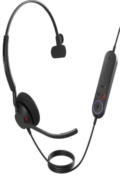 Jabra Engage 40 USB C/A Inline Link UC Mono - Micro-casque - Mono